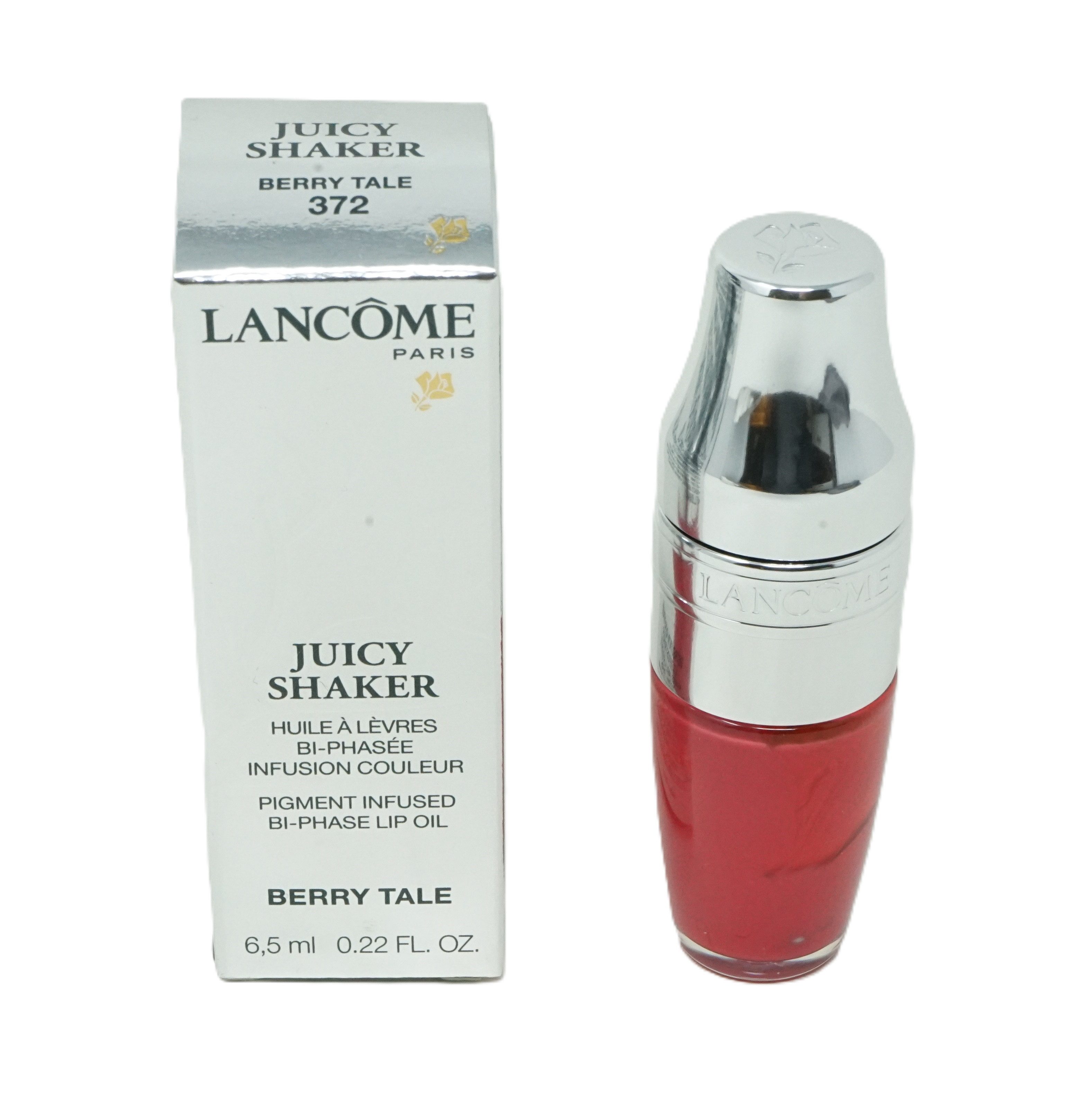 Lippenstift Lancome Juicy Shaker Lipgloss Lip Oil 372 Berry Tale 6,5ml