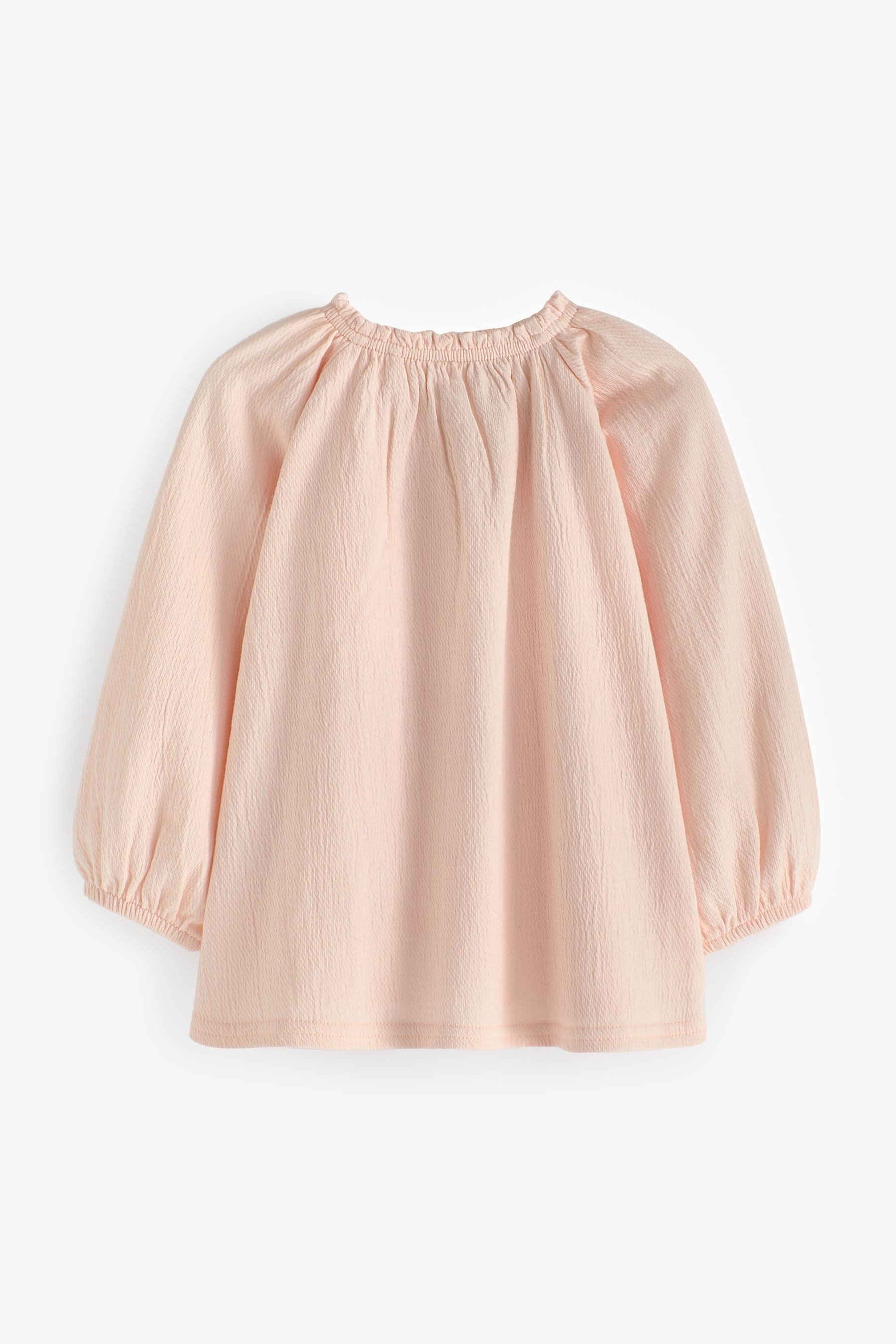 Next Blusenshirt Langärmelige Bluse mit Raffausschnitt günstig online kaufen
