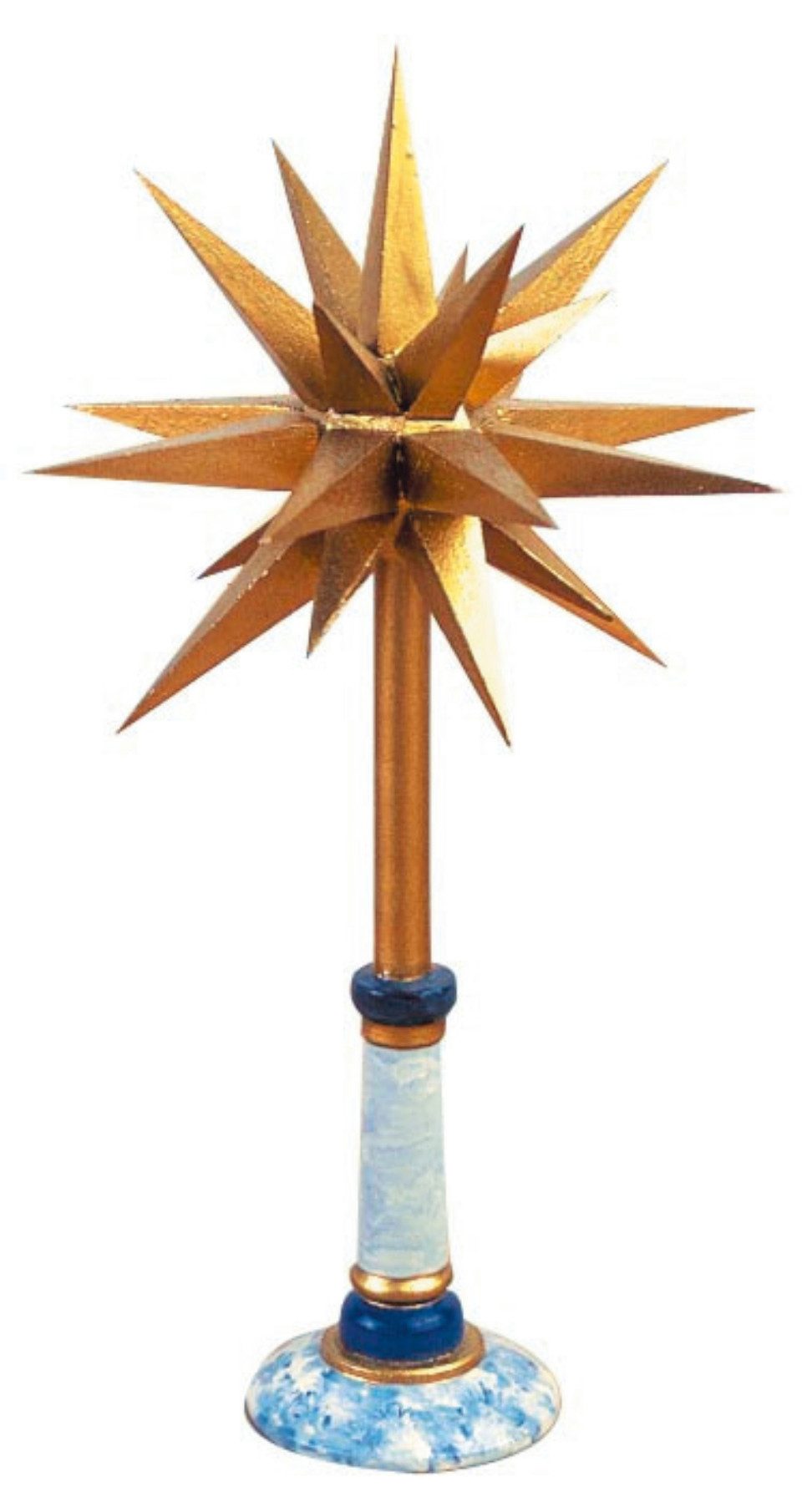 Hubrig Volkskunst Zschorlau Erzgebirge Engelfigur Hubrig Adventsstern