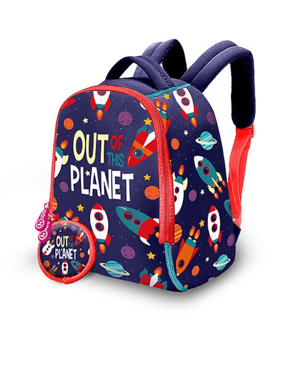 Kids Euroswan Rucksack Rucksack mit einem Weltraummotiv aus Neopren