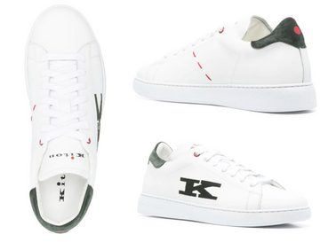 Kiton KITON Top-Stitched K Logo Ciro Paone Sneakers Runners Schuhe Shoes Tra Sneaker