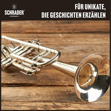 Schrader Metall Politur universal - 250ml - Politur, für unlackierte und glänzende Metalle - Made in Germany