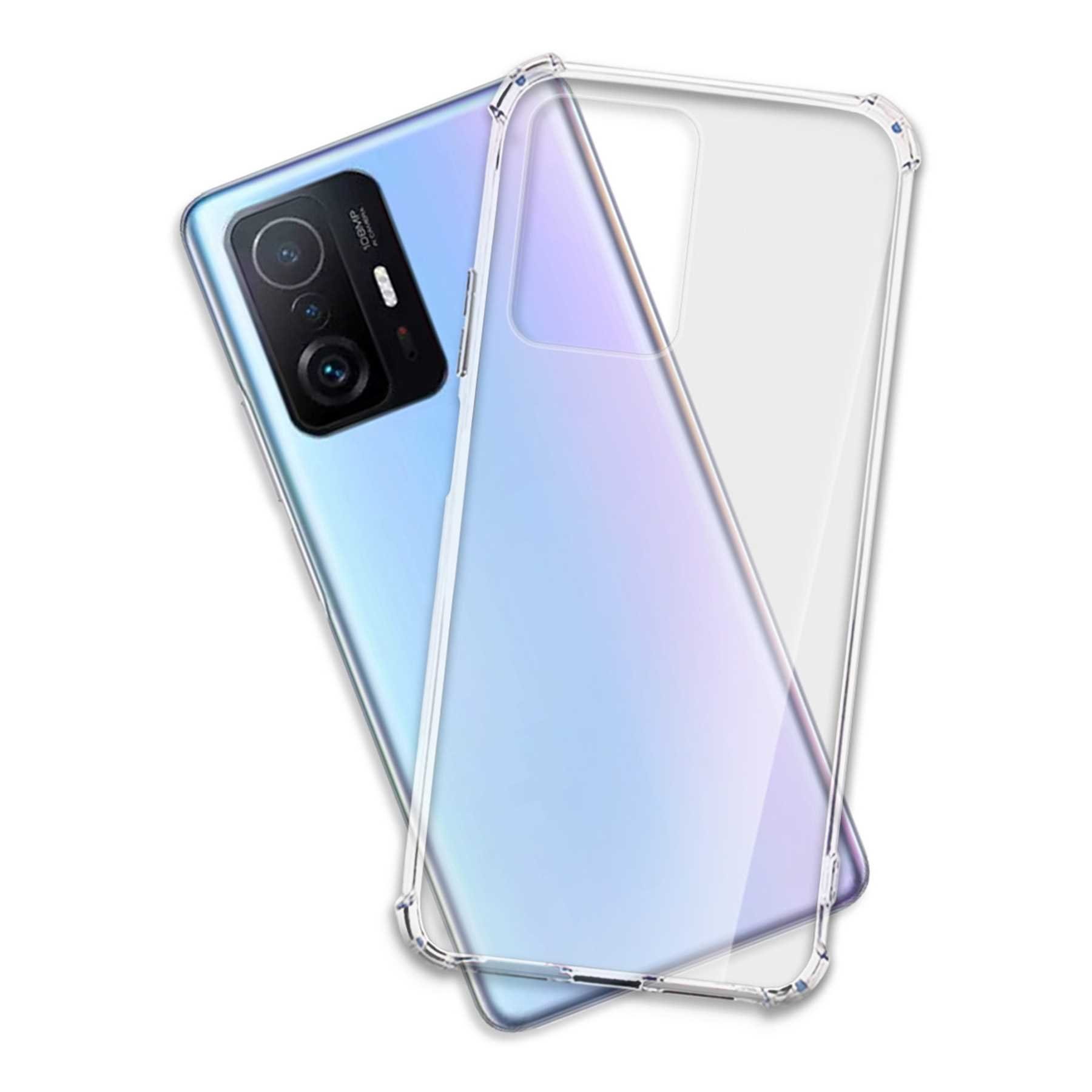mtb more energy Smartphone-Hülle Clear Armor Case für Xiaomi Mi 11T, Transparente TPU Schutzhülle Case Backcover mit Anti-Shock Verstärkung