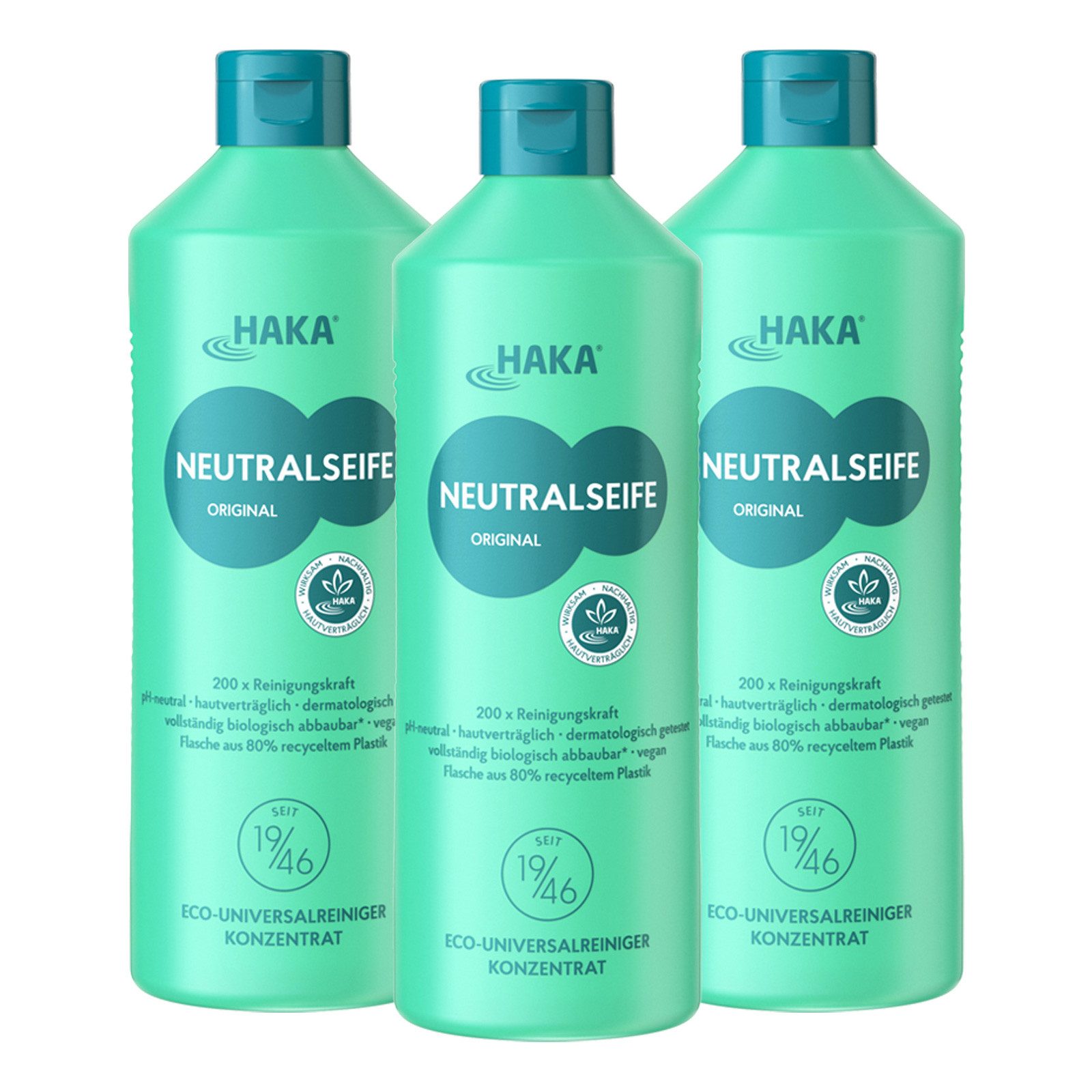 HAKA Neutralseife Original Universalreiniger 3 x 1kg Allzweckreiniger