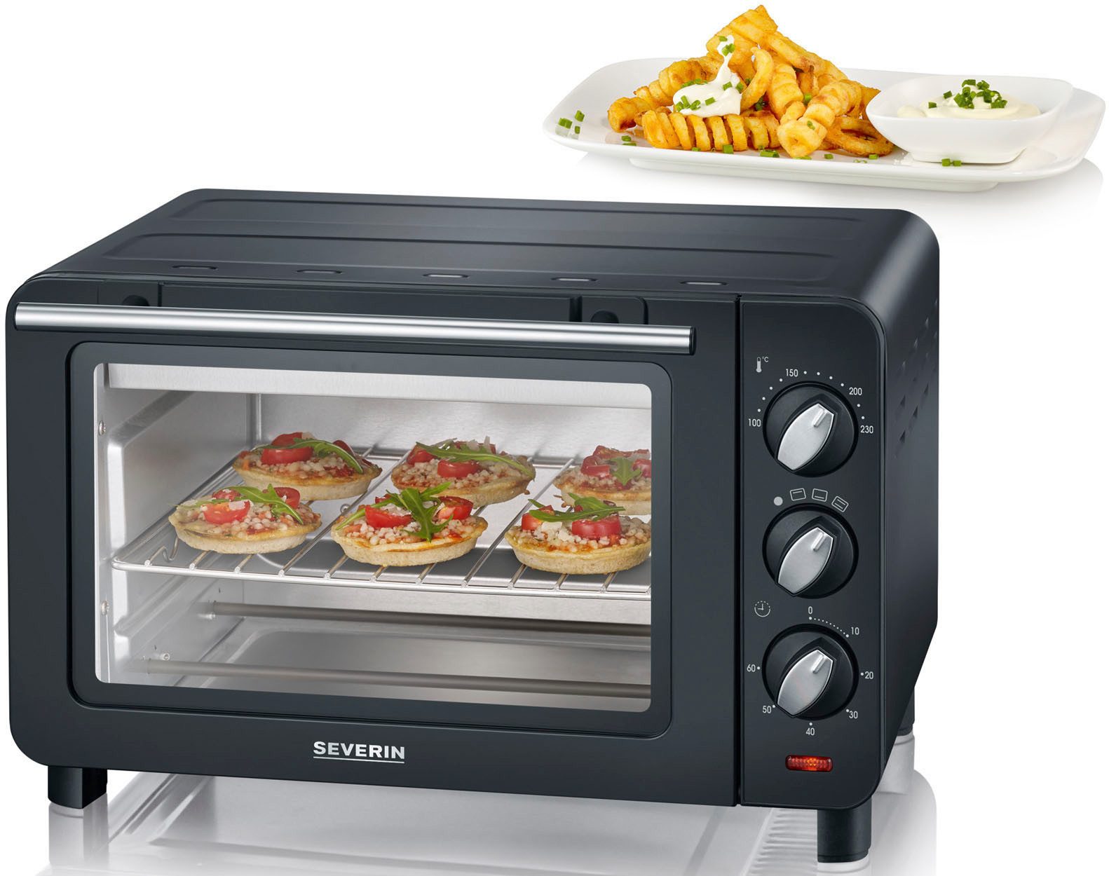 Severin Minibackofen Back-und Toastofen TO 2042