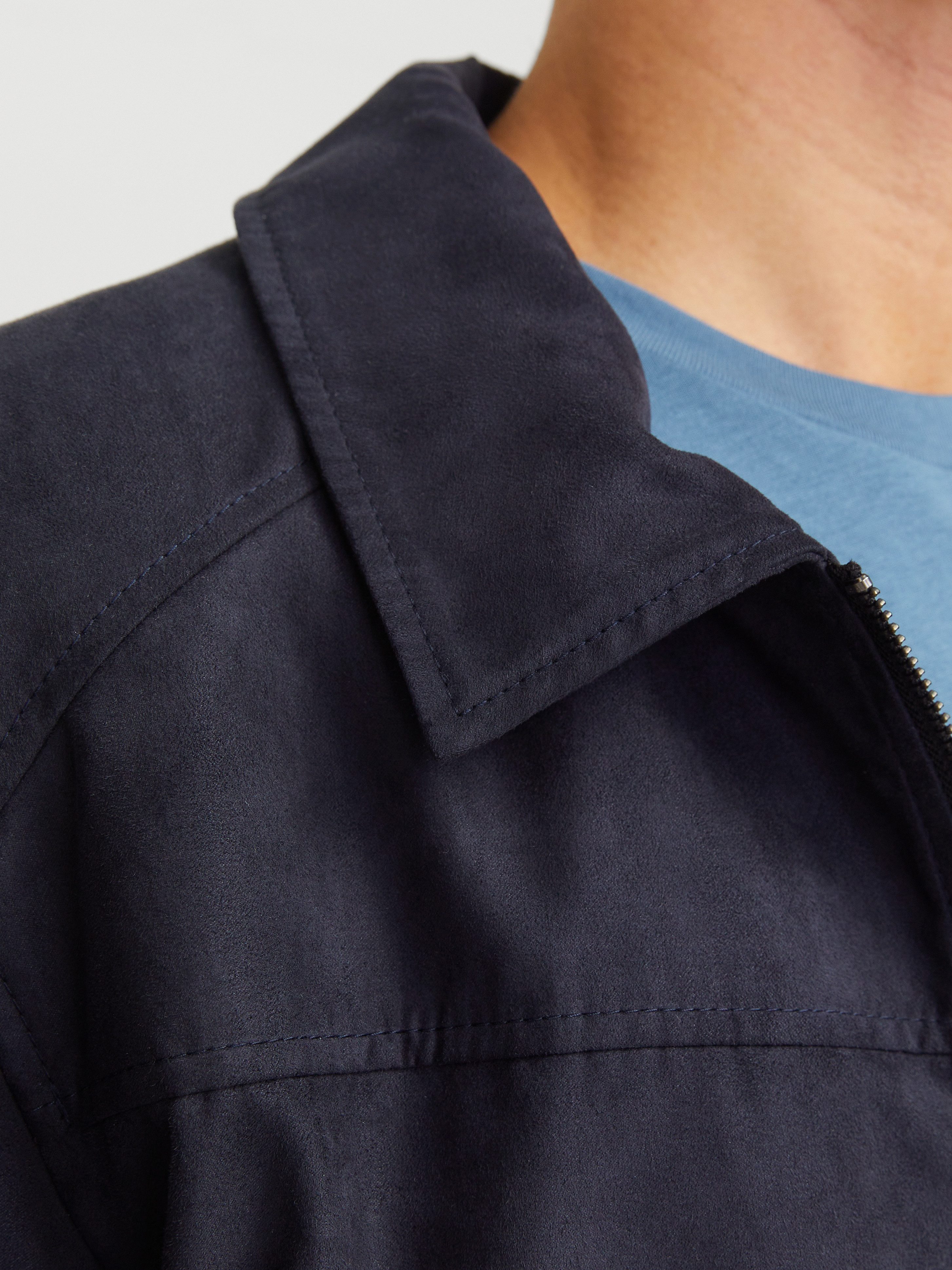 Jack & Jones Hemdjacke JJEDYLAN SHACKET NOOS mit Fly-Away Kragen – Bild 4 von 5