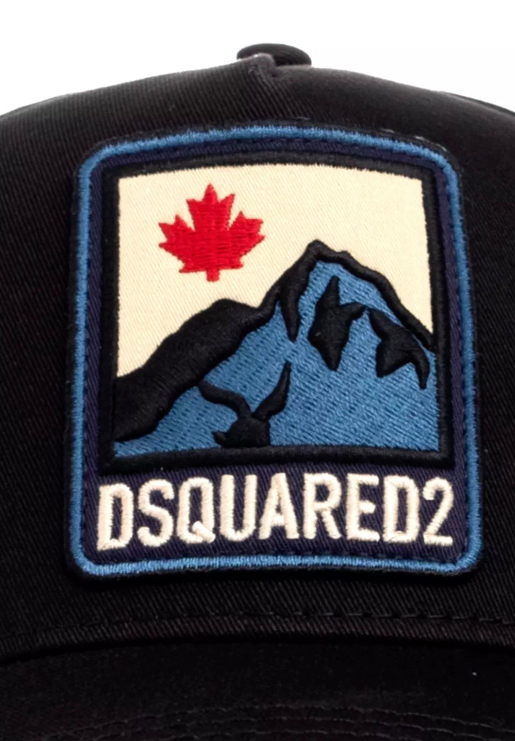 Dsquared2 Baseball Cap 64-CANADIAN TWINS-95 Baseballkappe Icon Kappe Verstellbarer Schnallenverschluss für eine individuelle Anpassung