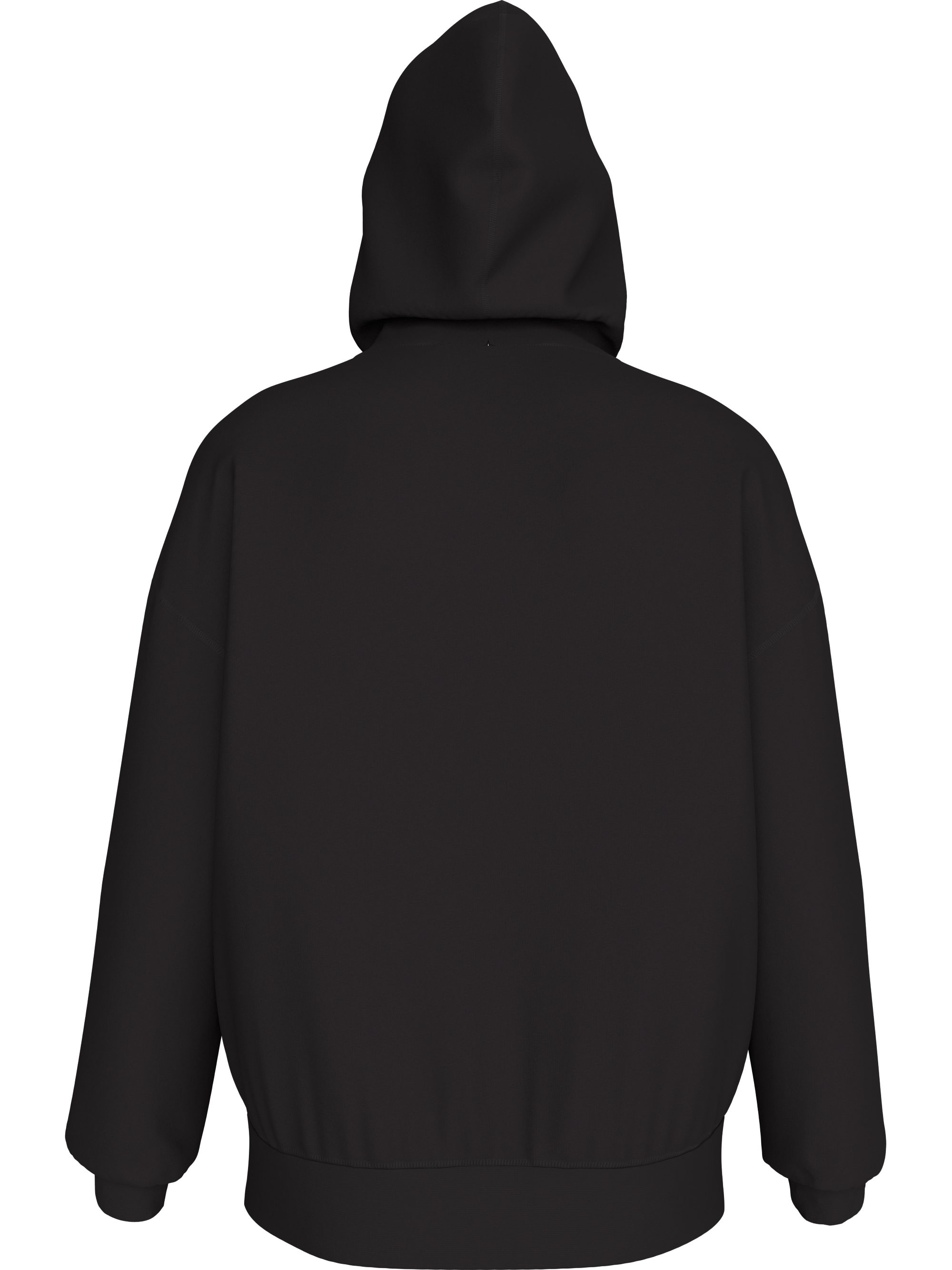 Calvin Klein Kapuzensweatshirt Kapuze mit Kordelzug, Regular Fit, Logodruck
