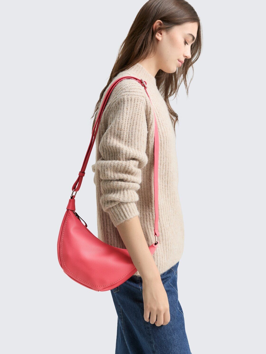 TOM TAILOR Denim Umhängetasche Bags, TTLIRIEL M Umhängetasche aus Lederimitat