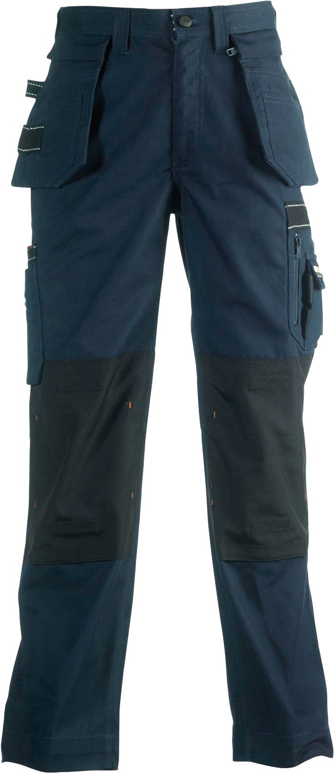 Herock Arbeitshose Hose verstellb. Multi-Pocket, Wasserabweisend, marine Bund, Nageltaschen abzippb. Hercules