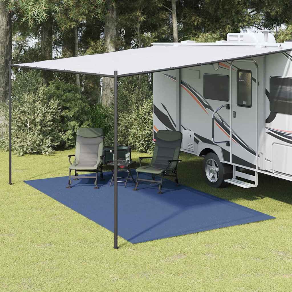 vidaXL Zeltteppiche Zeltteppich Blau 800 x 350 cm Polyester, Rechteckig