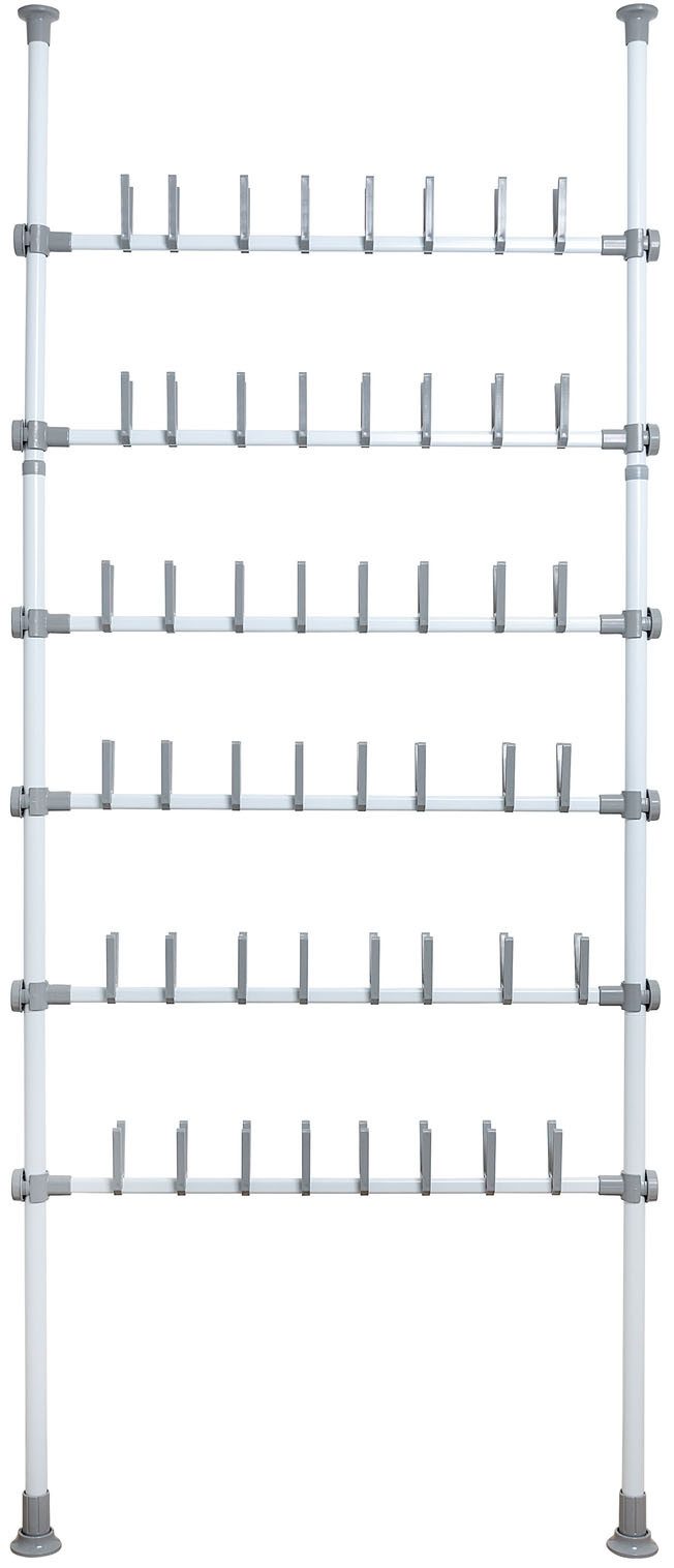 WENKO Schuhregal Modell Herkules Shoes, Teleskopregal für 48 Paar Schuhe, z günstig online kaufen