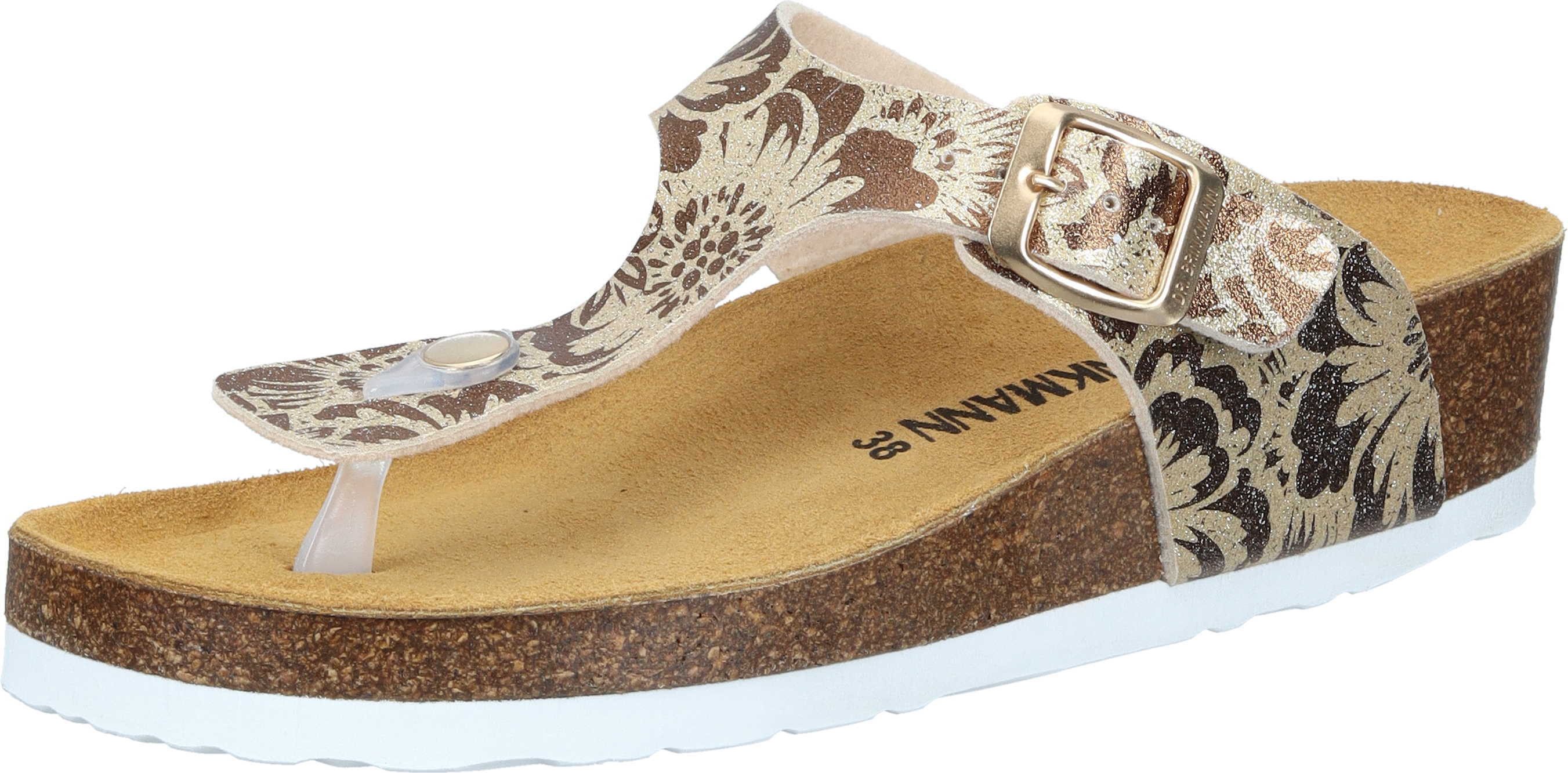 Dr. Brinkmann Pantoletten Zehentrenner aus strapazierfähigen Gewebefasern