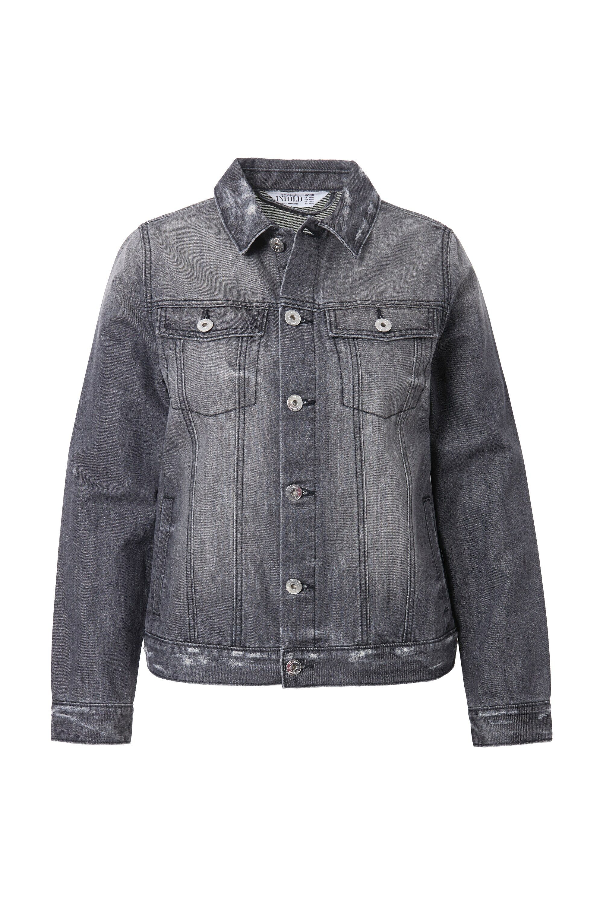 Studio Untold Sommerjacke Jeansjacke Regular Fit günstig online kaufen