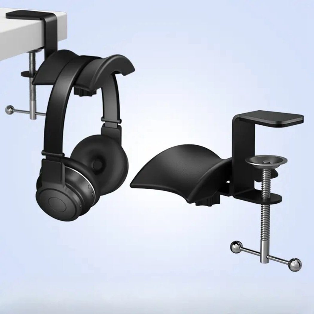 TUABUR Ständer Kopfhörer-Halterung: platzsparende für Kreativer Kopfhörerständer Aufbewahrung.
