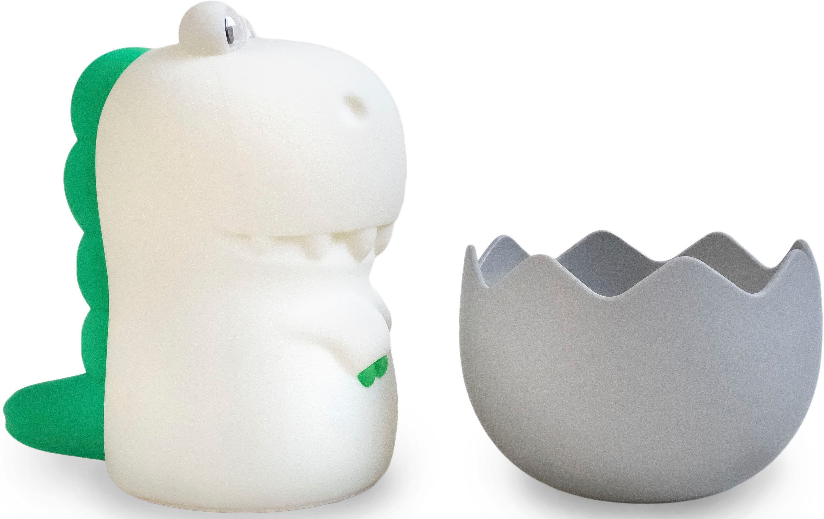 LED-Akku-Nachttischleuchte Diggy Dino, USB, RGBW günstig online kaufen
