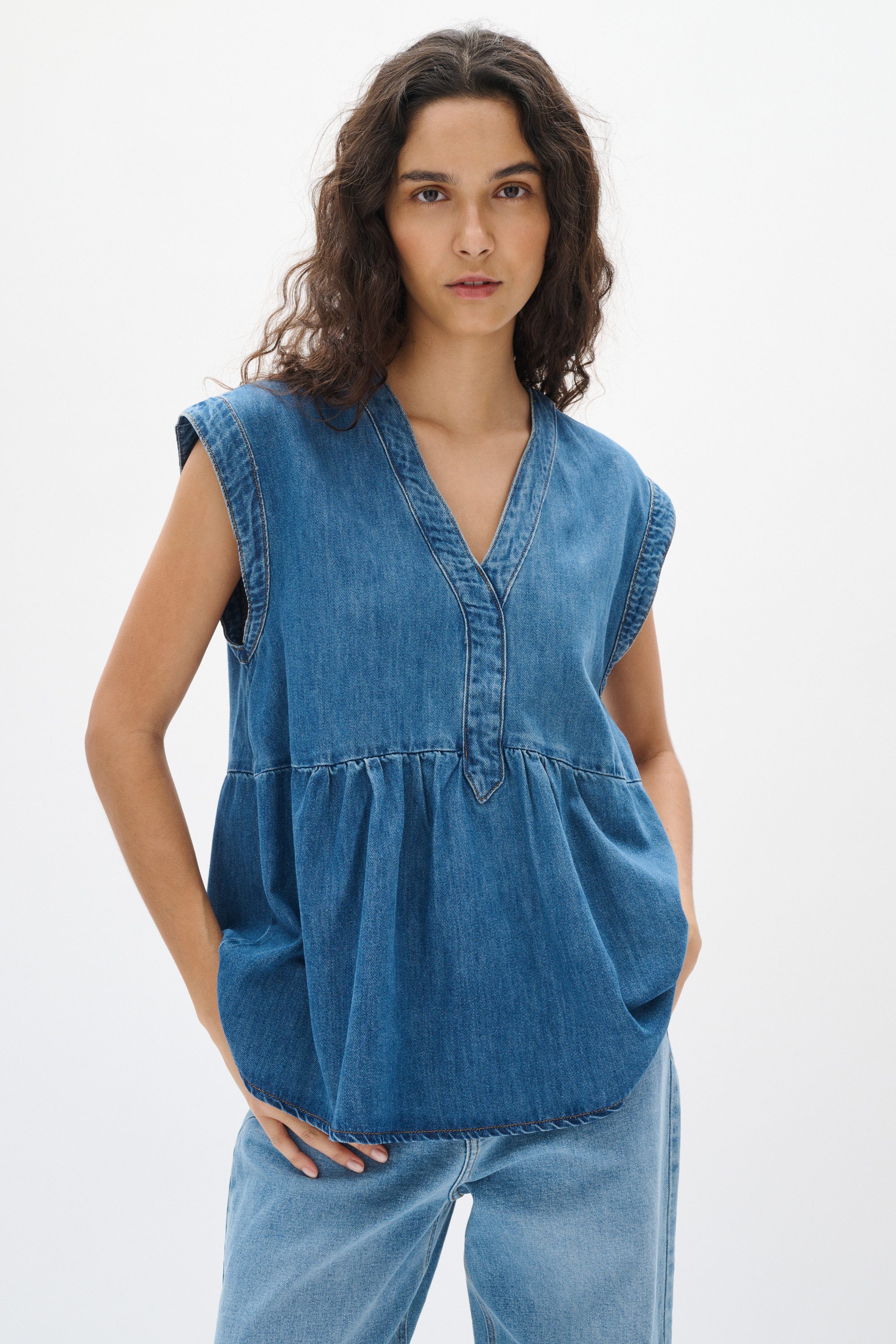 InWear Kurzarmbluse Kurzarm-Bluse DaceyIW