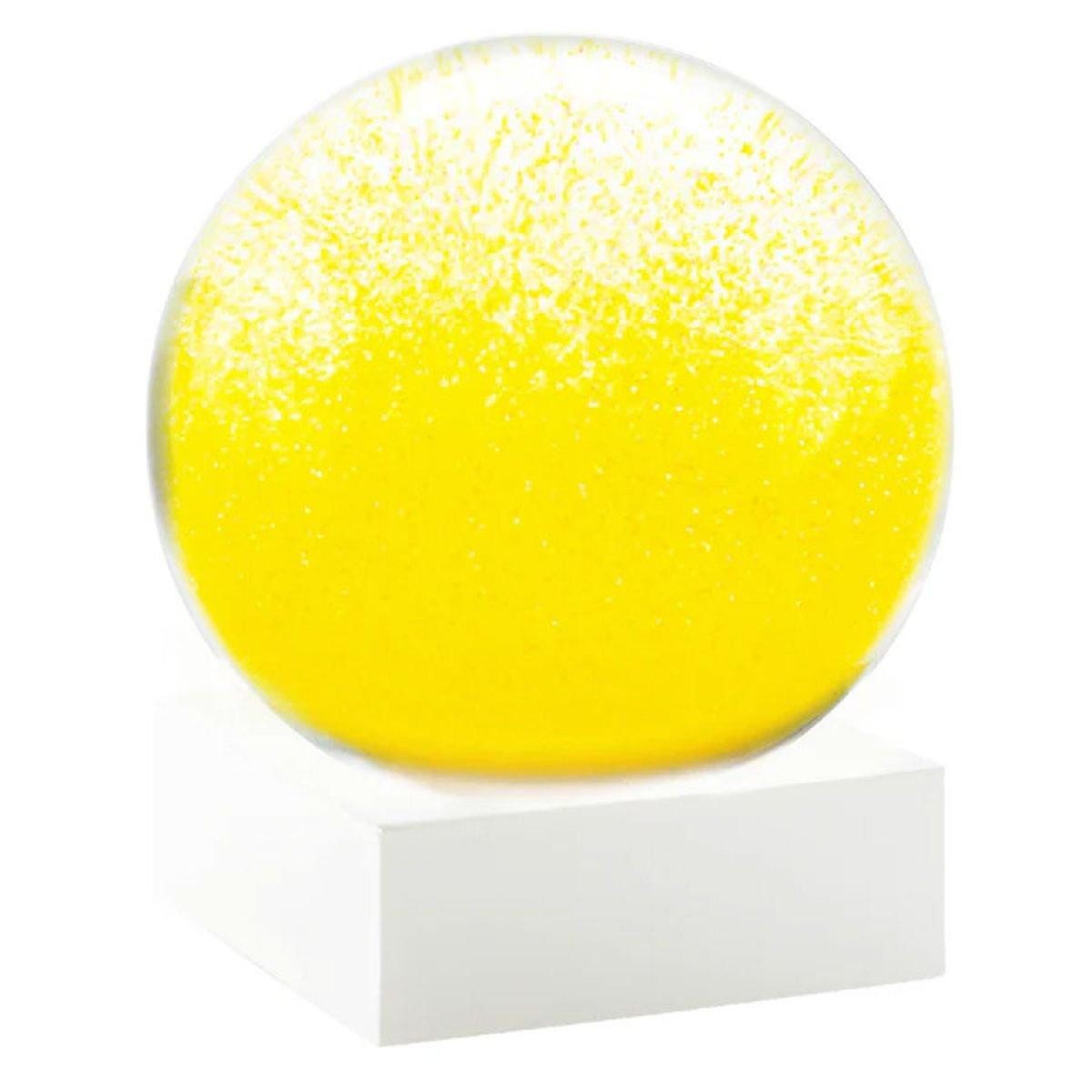 Cool Snow Globes Schneekugel Schneekugel Serenity Sphere Gelb