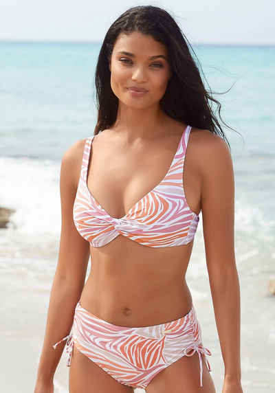 Sunseeker Bügel-Bikini-Top »Amari«, mit Knotenoptik und hinten zu binden
