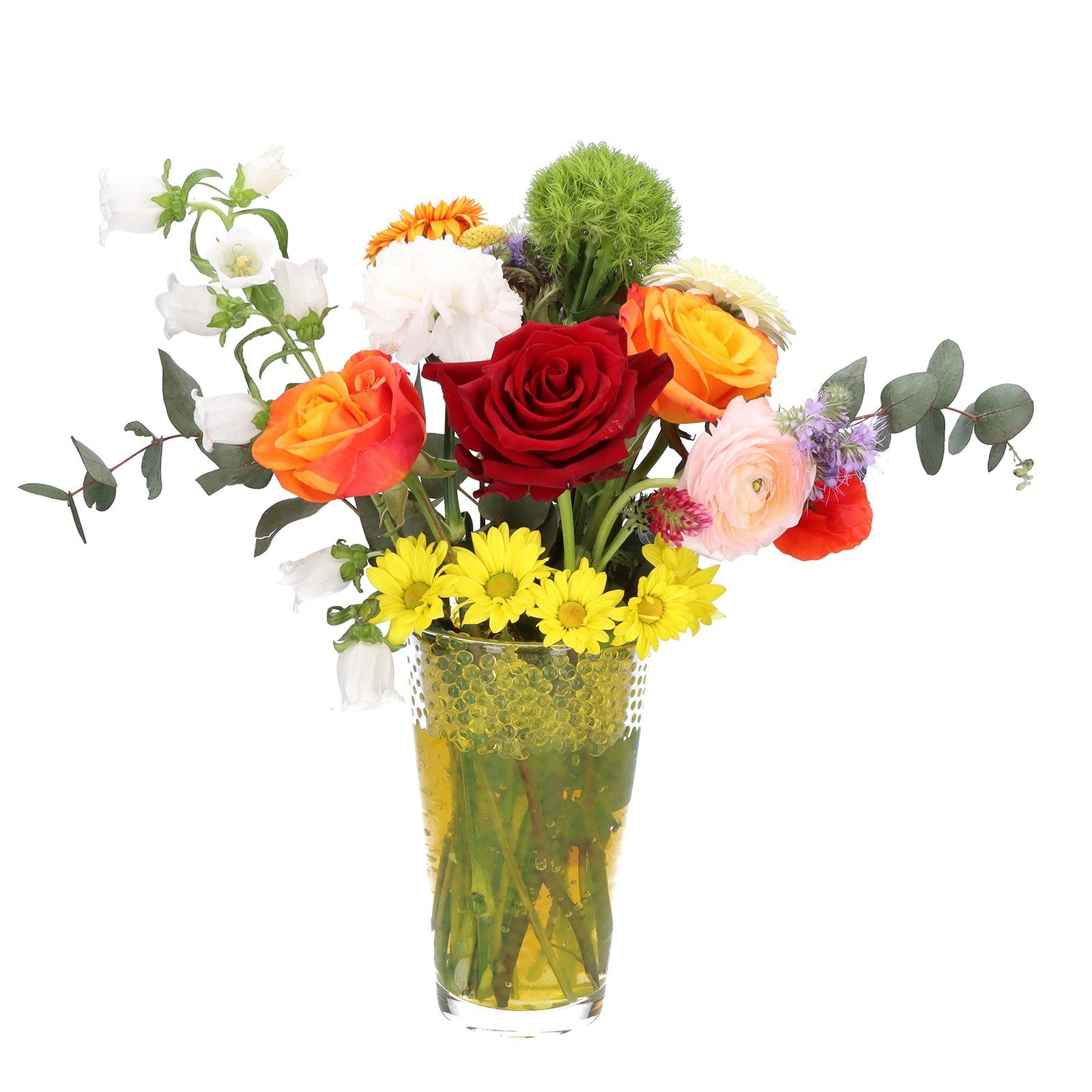 trendfinding Deko-Granulate 1 Liter Eimer Aqualinos Hydroperlen, Verschiedene Größen und Farben