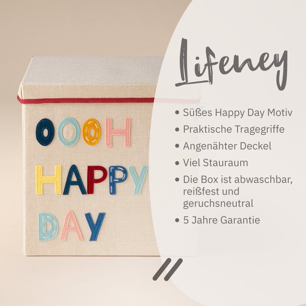 Lifeney Faltbox Aufbewahrungsbox, Stauraumbox, Ordnungsbox mit günstig online kaufen