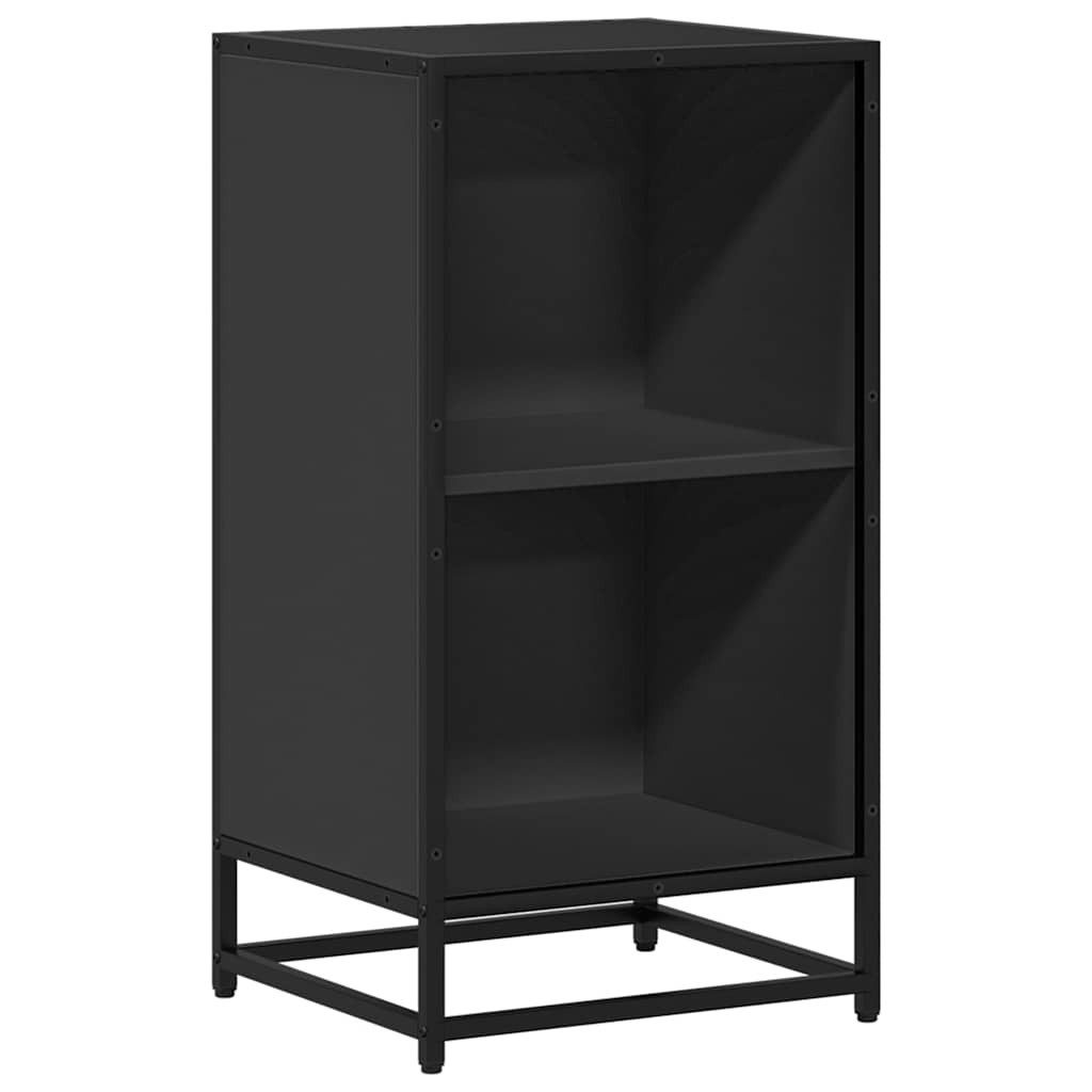 vidaXL Bücherregal Bücherregal Schwarz 40x35x76 cm günstig online kaufen
