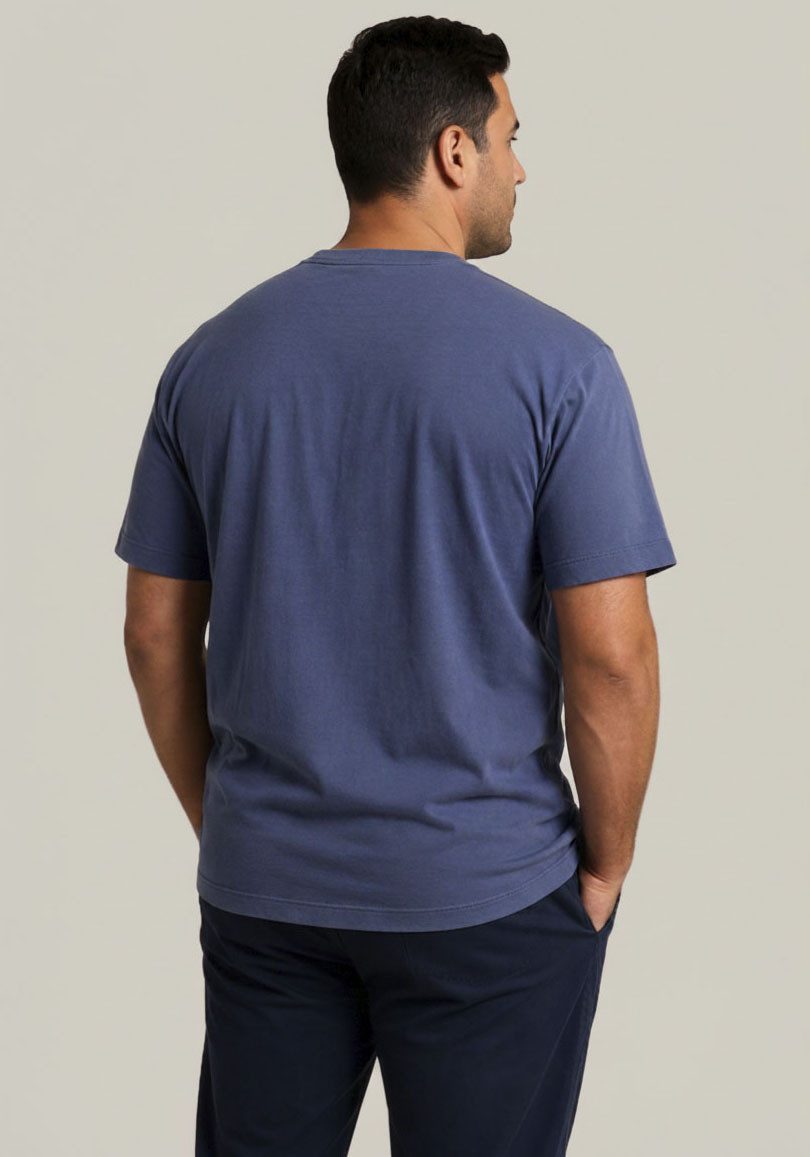 Man's World Plus Rundhalsshirt auch in Grosse Größen bis Gr. 7XL Ärmel-Fit Regular Fit, Kurzarm, mit Print, bedruckt, aus Single Jersey