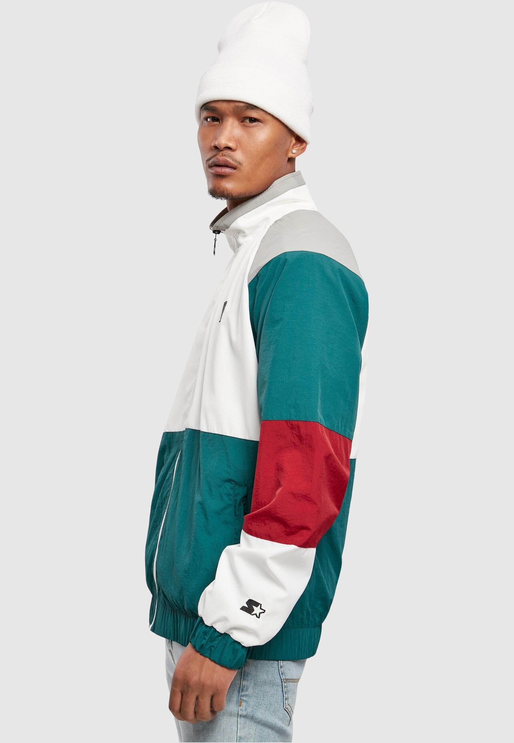 retrogreen/white/green Starter Blouson Color (1-St) Block Herren Starter Retro Jacket
