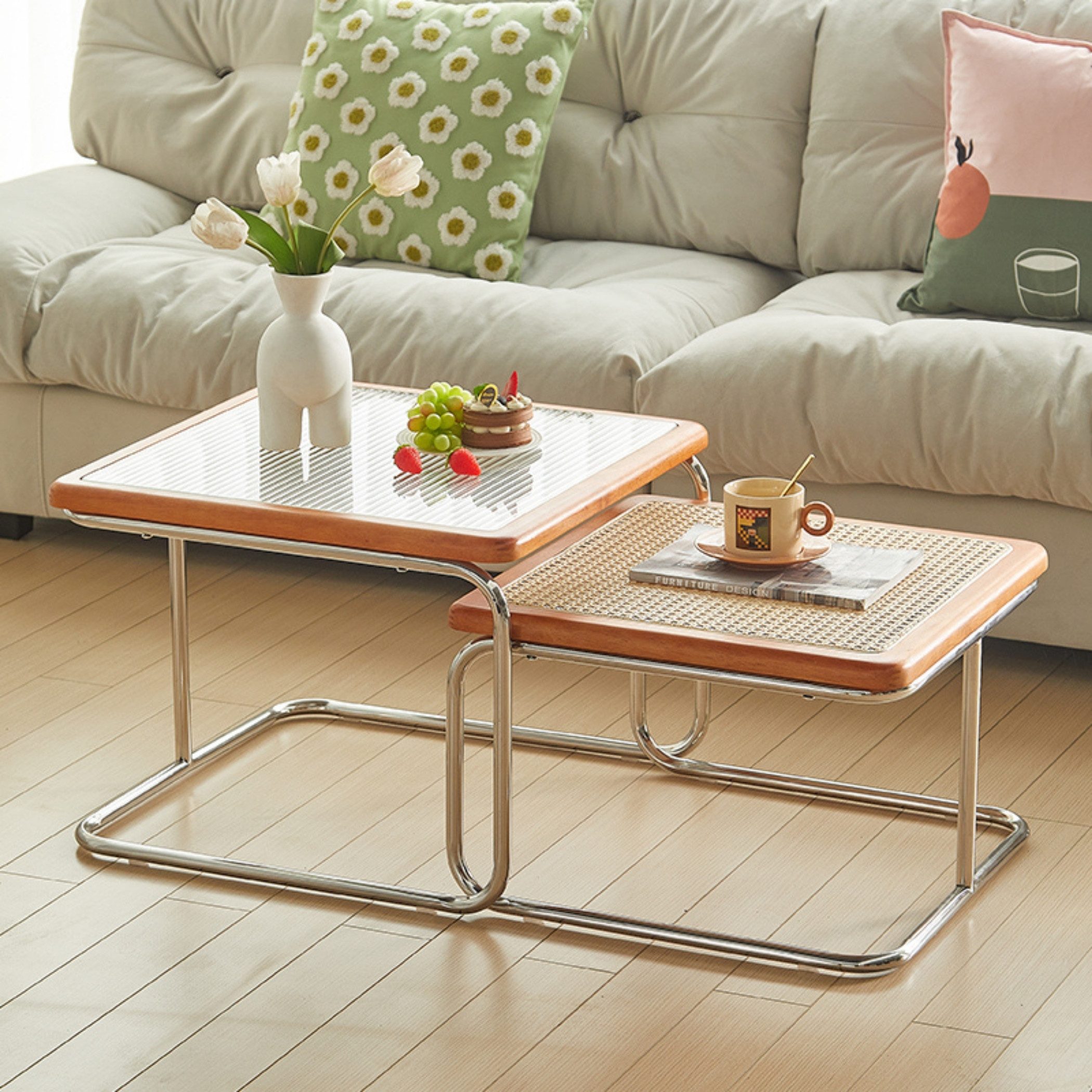 SeedWave Couchtisch 2er-Set Sofatisch, Satztische mit günstig online kaufen