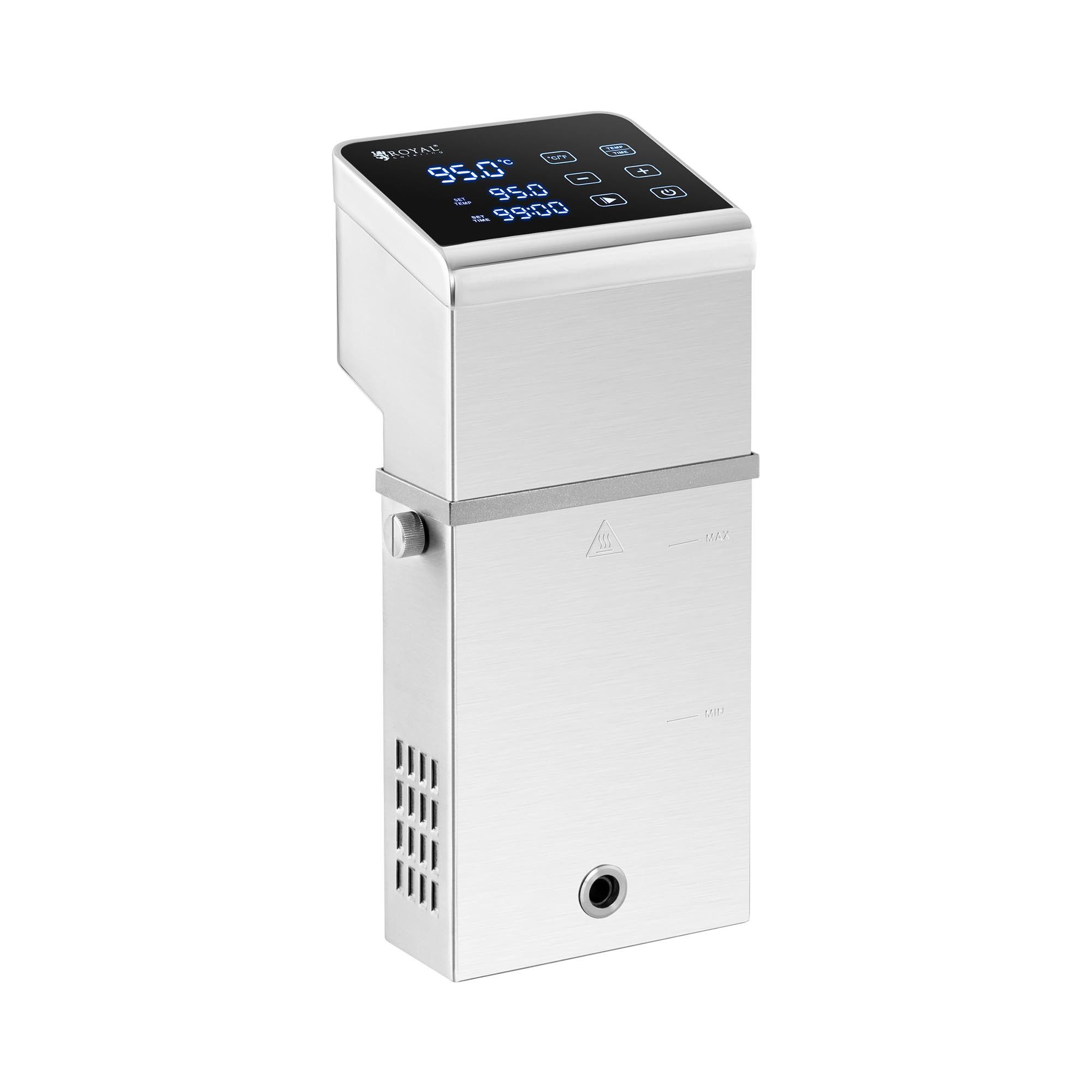Royal Catering Sous-Vide Garer 80 L Sous-vide-Stick Sous-vide-Stab Niedrigtemperaturgarer 2300 W