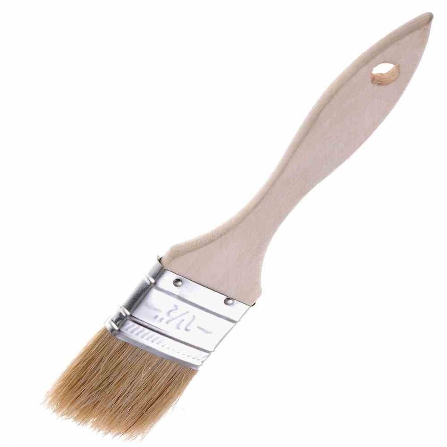 Backpinsel Backpinsel "Natur Pur" 38 mm Naturborste, Griff aus Holz