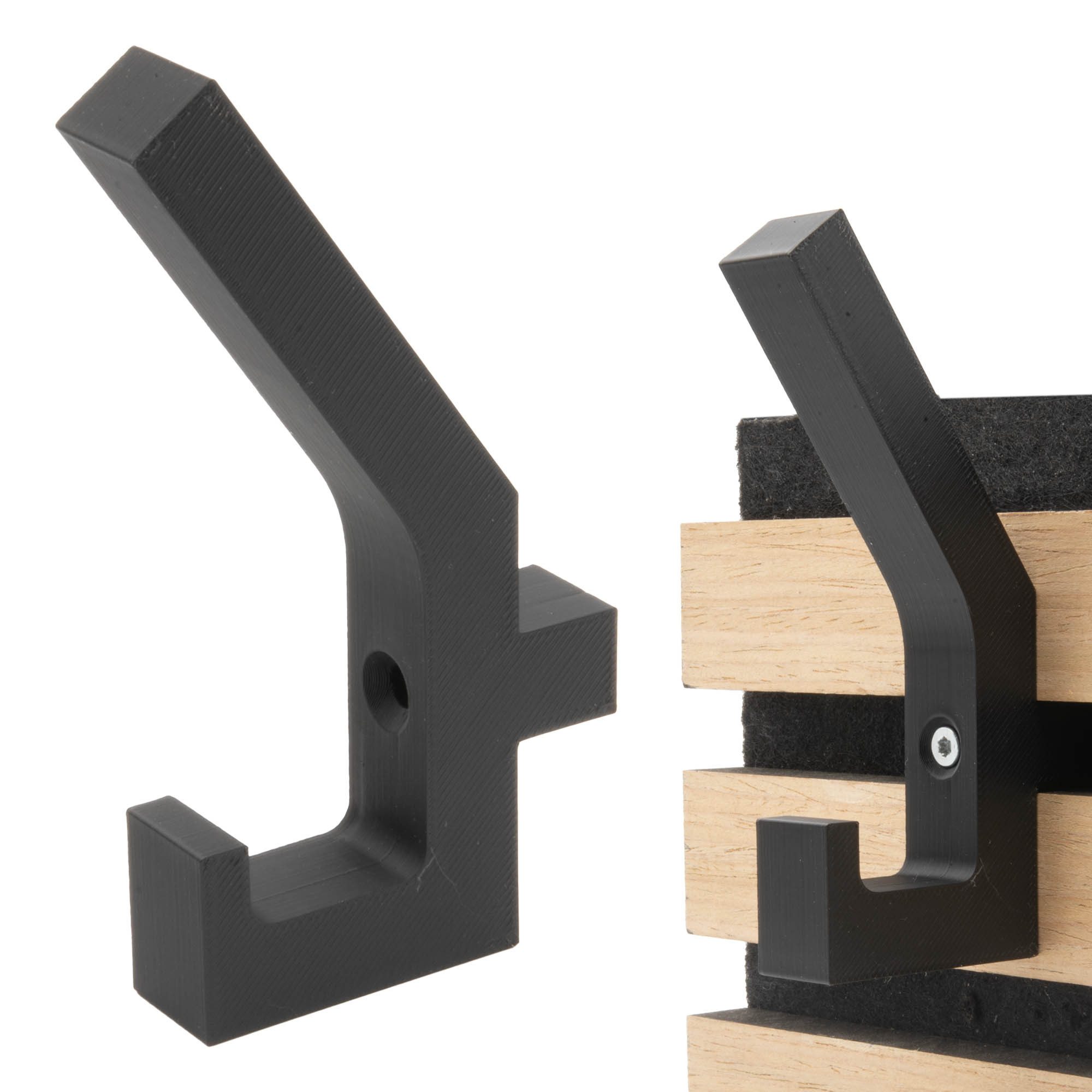 TSB Werk Kleiderhaken Kleiderhaken Garderobenhaken Akustik Paneele, (10-St) günstig online kaufen