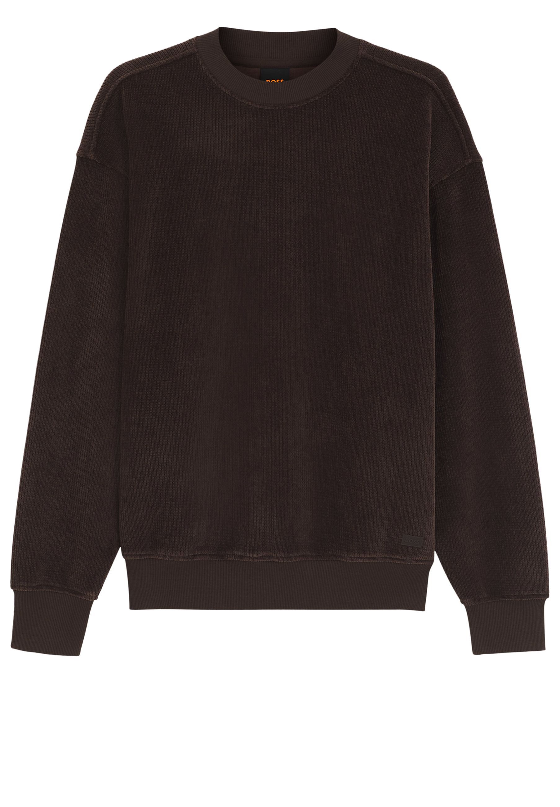 BOSS ORANGE Sweatshirt We_Clash in Ripp-Optik (1-tlg)