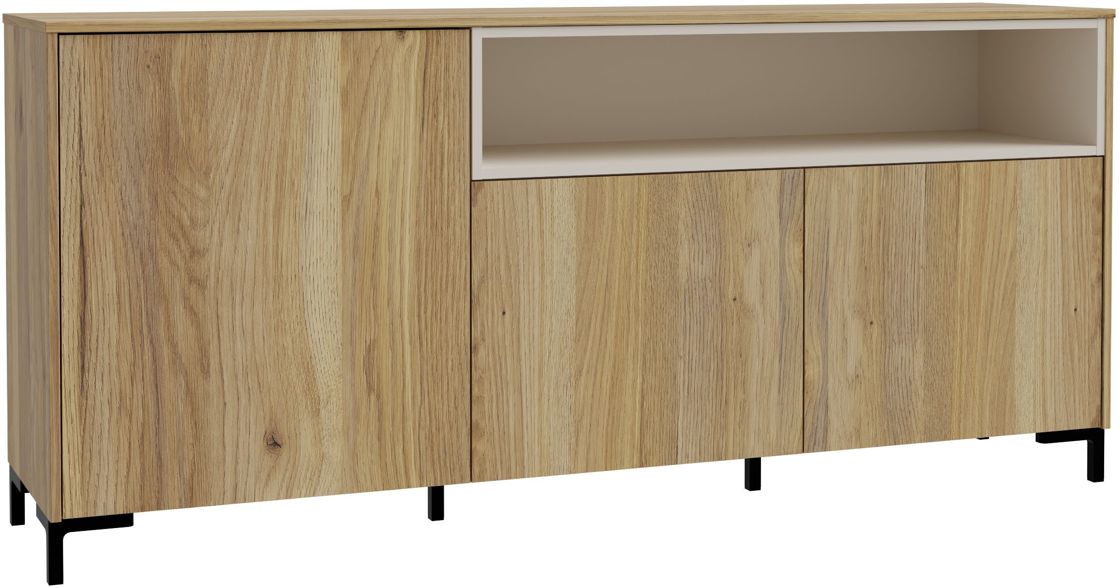 FORTE Sideboard "Galactique", Sideboard, Grifflos, Push To Open, Stauraum günstig online kaufen