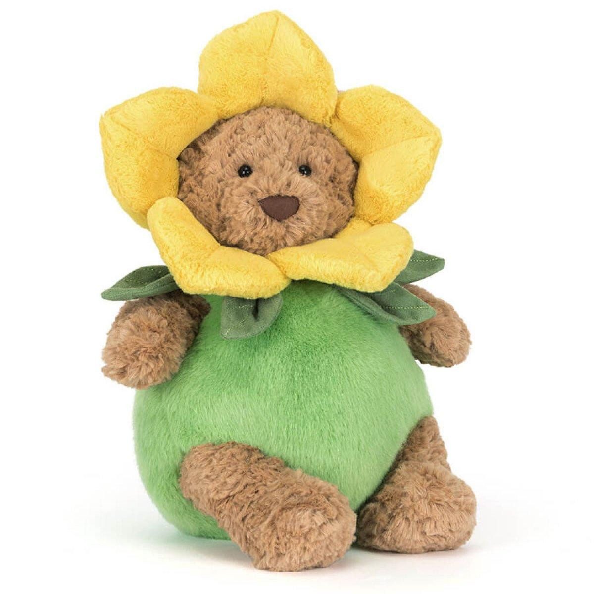 Jellycat Kuscheltier Kuscheltier Teddybär Bartholomew Bear Daffodil Outfit (26cm)