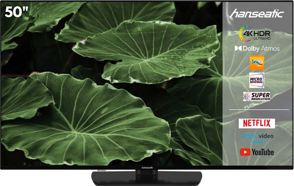 Hanseatic 50U800UDS LED-Fernseher (126 cm/50 Zoll, 4K Ultra HD, Android TV, Smart-TV) | alle Fernseher