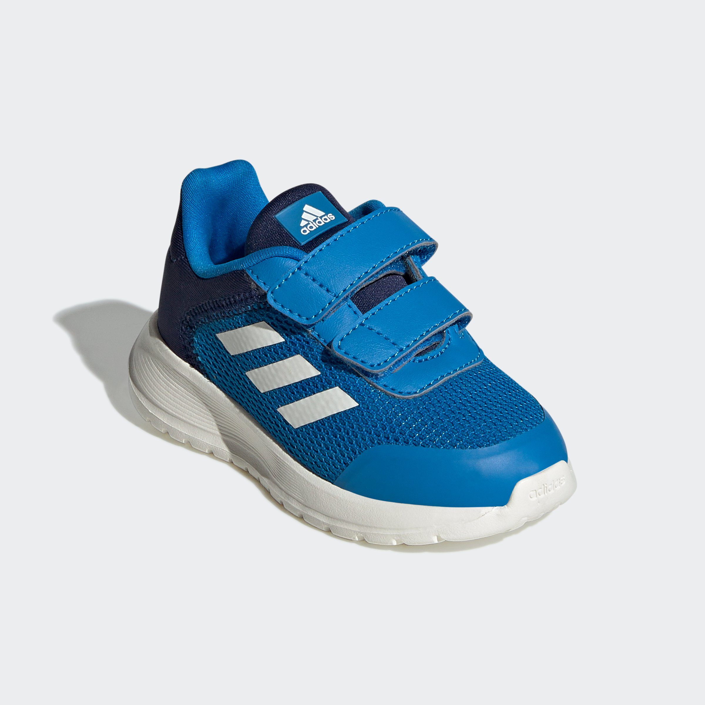 adidas Sportswear TENSAUR RUN Sneaker mit Klettverschluss Blue Rush / Core White / Dark Blue | Sneaker low