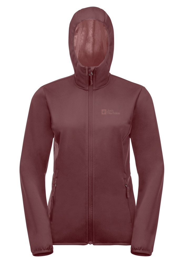 Jack Wolfskin Softshelljacke WINDHAIN HOODY W günstig online kaufen