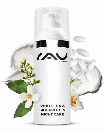 RAU Cosmetics Nachtcreme White Tea & Silk Protein Night Care