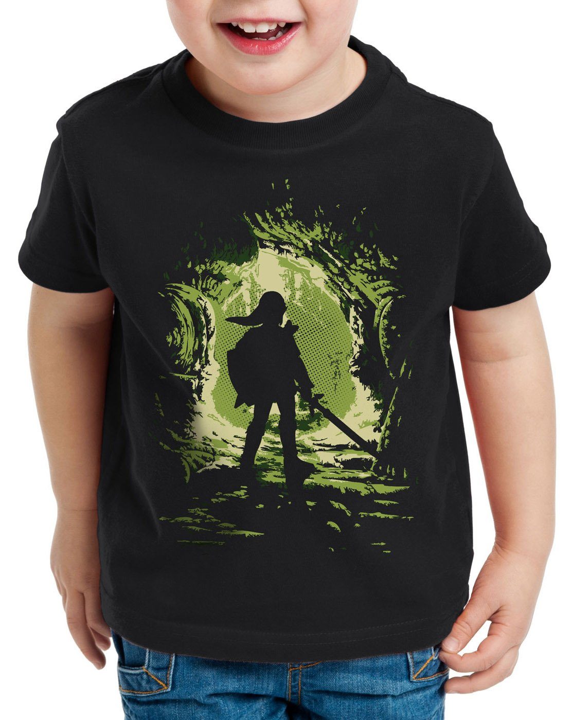style3 T-Shirt Link Explorer boy hyrule gamer switch Hyrule game Wind Waker zelda