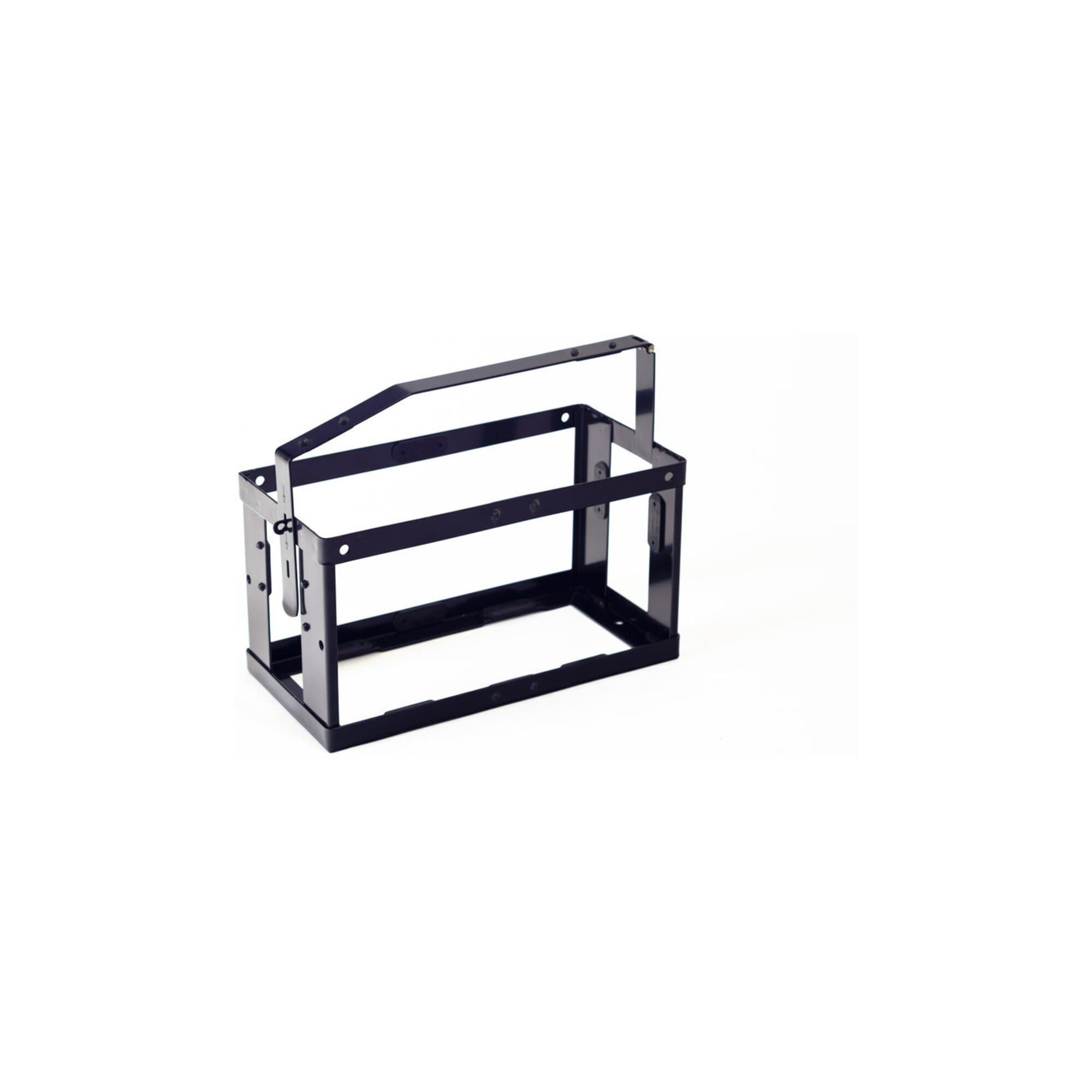 Valpro Schlauchverbinder Kanisterhalterung L.377mm B.174mm H.293mm Tiefschwarz RAL 9005 2,17kg