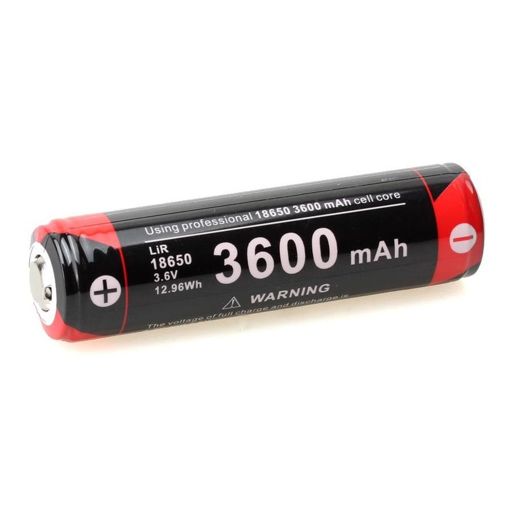 Klarus 18GT36 18650 Li-Ion Akku 3,6V 3600mAh Akku