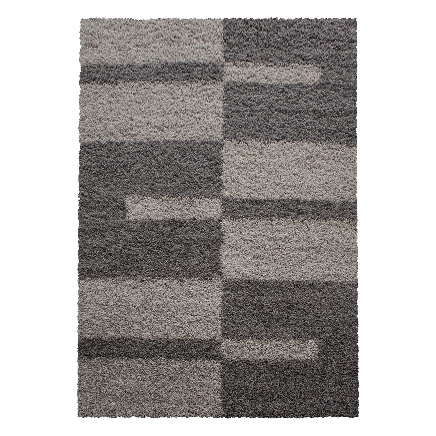 Teppich Boss Teppich Hochflor Teppich Gianna Taupe, rechteckig, Höhe: 30 mm