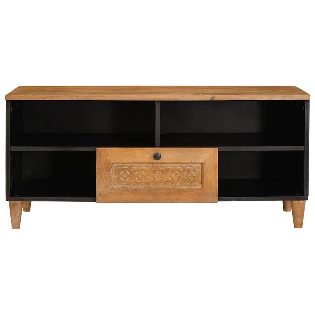 vidaXL TV-Schrank TV-Schränk 100 x 33 x 46 cm Massivholz (1-St)