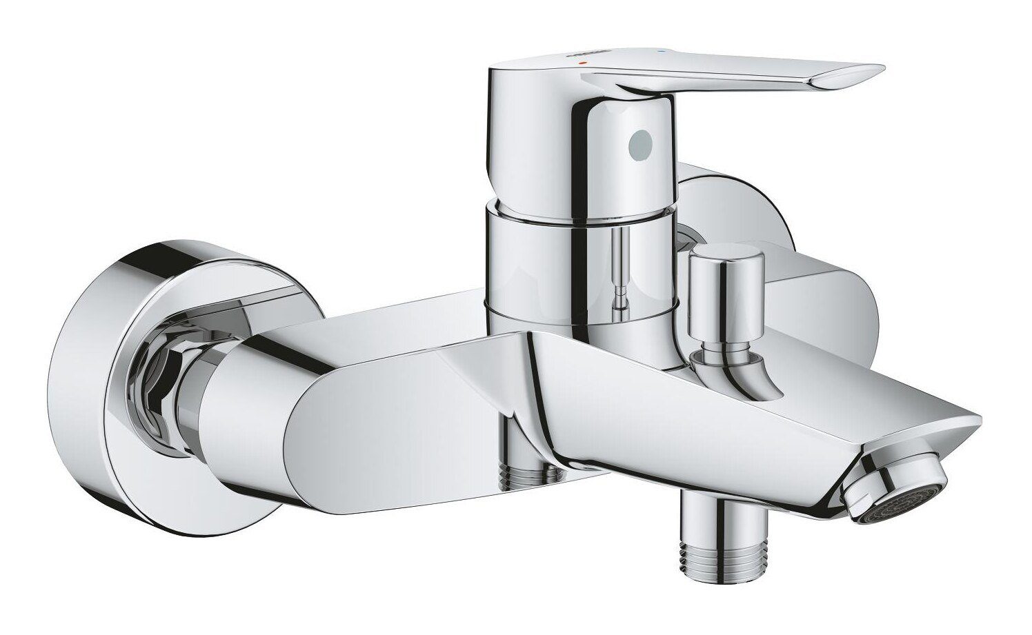 Grohe Wannenarmatur Start mit Temperaturbegrenzer, GROHE SilkMove 35 mm ...