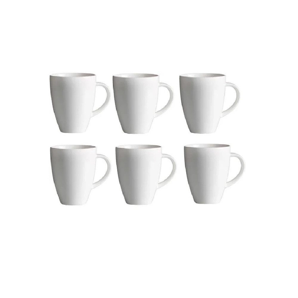 Ritzenhoff & Breker Becher Ritzenhoff & Breker Melodie Kaffeebecher Set 6 tlg., Porzellan