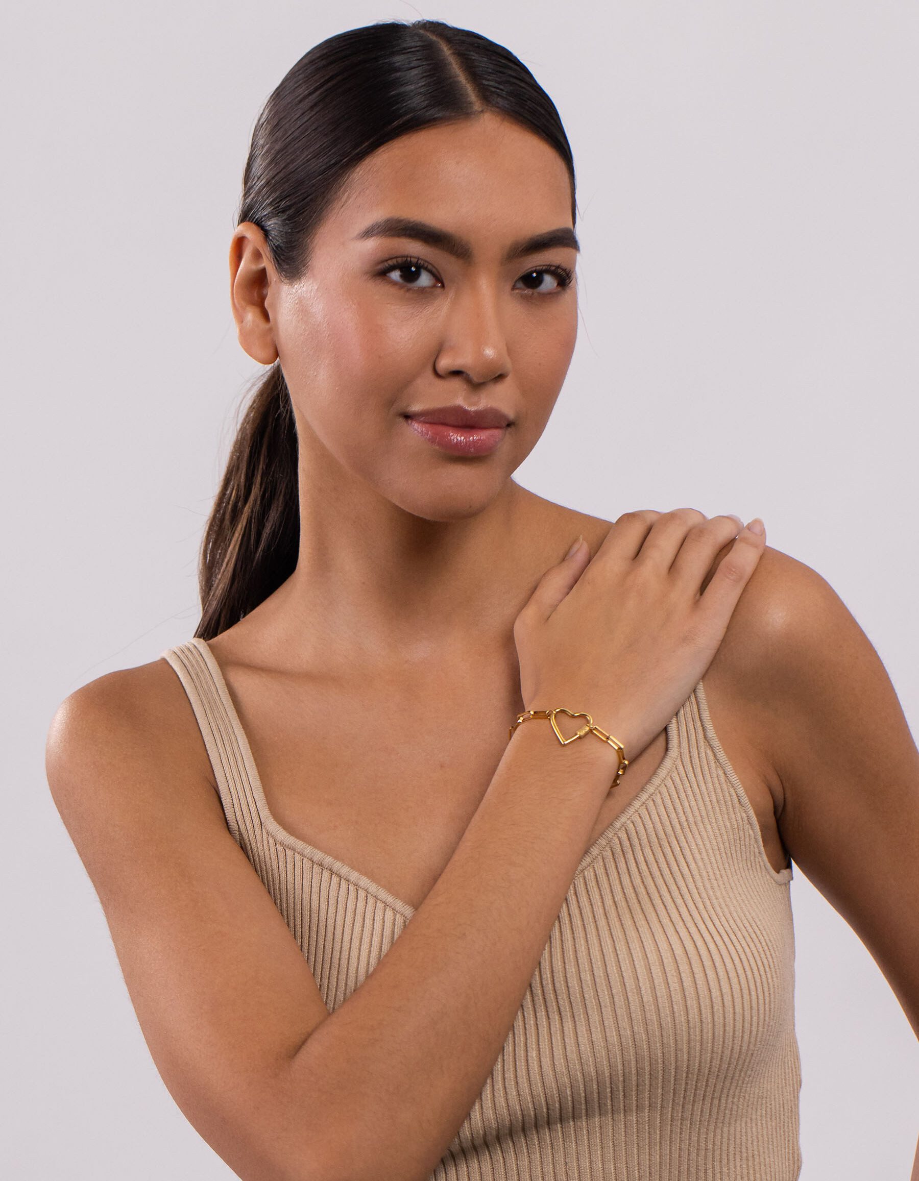 Purelei Edelstahlarmband Palekana Heart (Armband, 1-tlg) günstig online kaufen