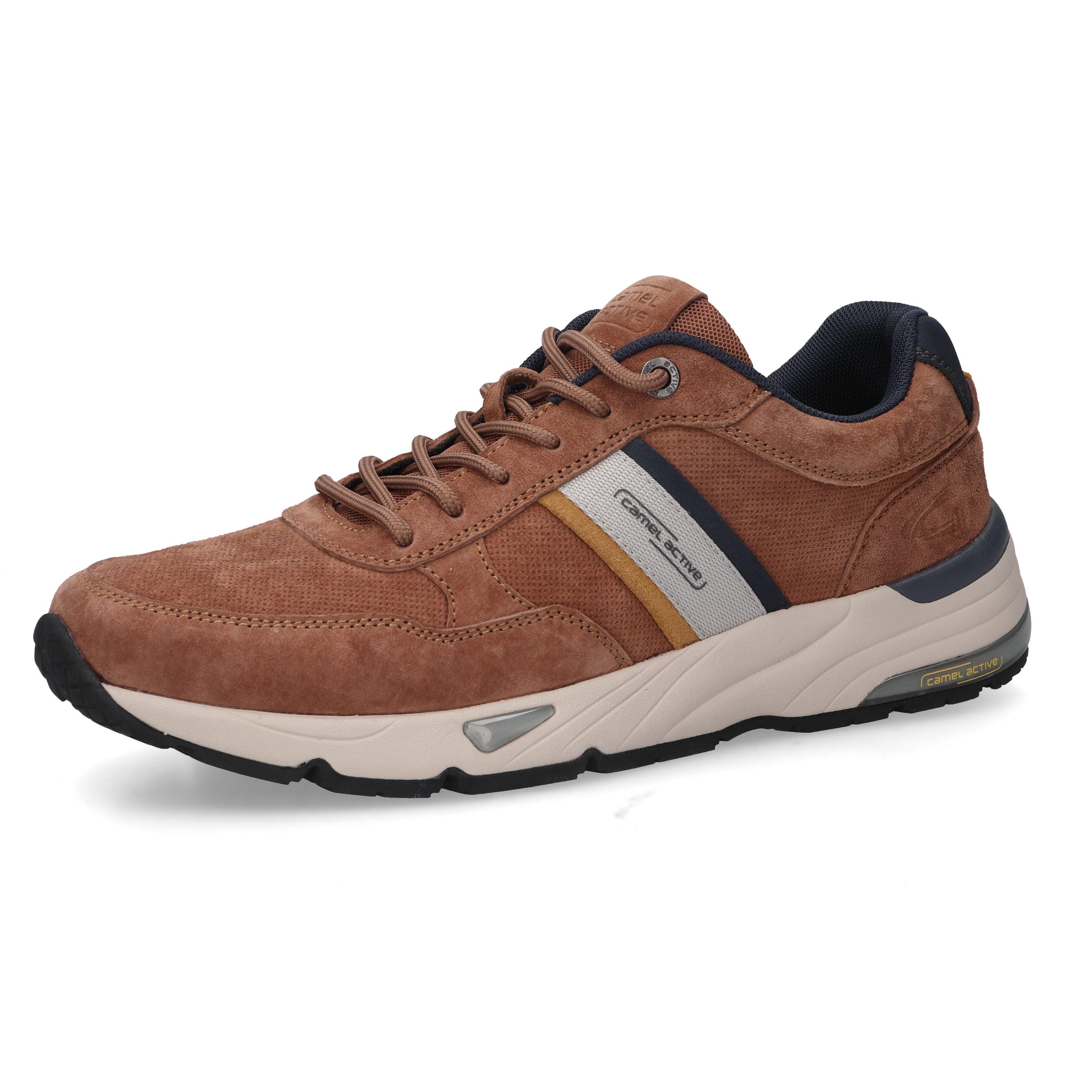 camel active Sneaker Schnürschuh, Freizeitschuh, Halbschuh mit Logoverzieru günstig online kaufen