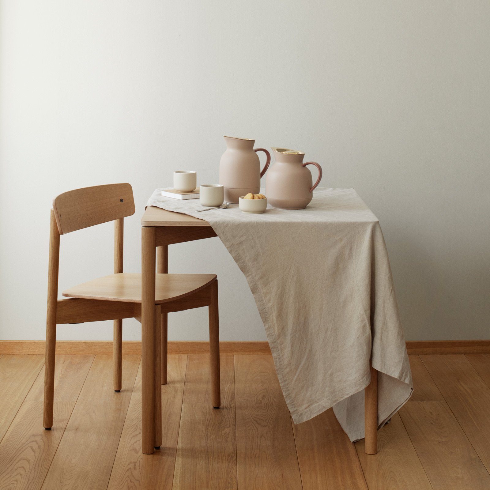Stelton Teekanne AMPHORA Isolierkanne Tee soft peach, 1 l, stelton AMPHORA Isolierkanne Tee soft peach