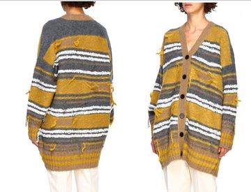 Missoni Strickpullover M MISSONI Distressed Oversized Strickjacke Cardigan Jacket Sweater Pul